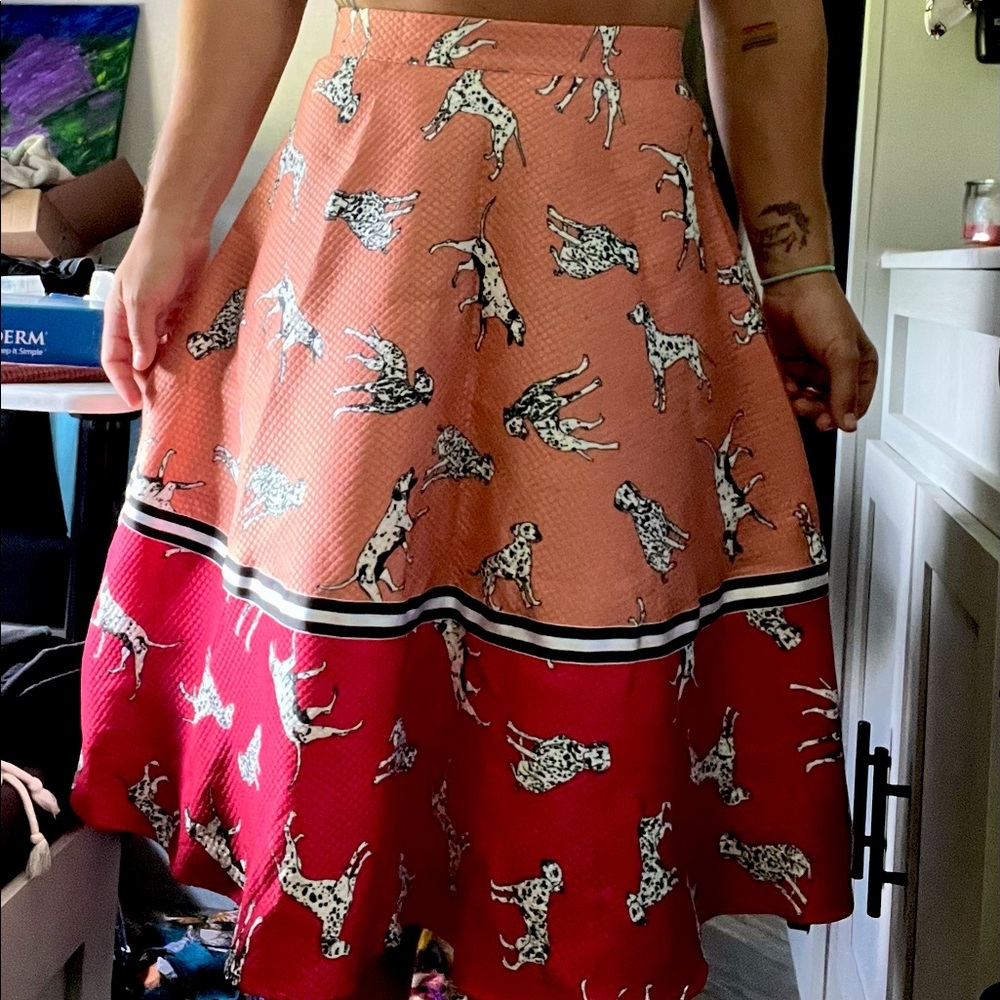 Dalmatian skirt